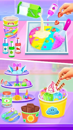 Ice Cream Cone-Ice Cream Games | เกม | XWorld