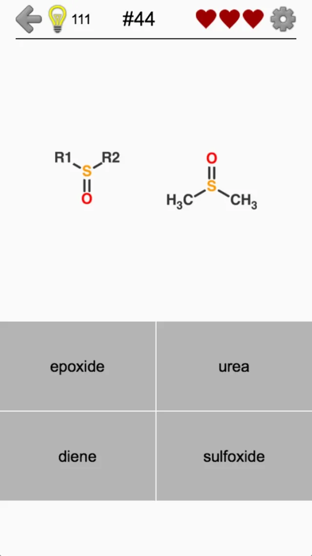 Functional Groups of Chemistry | 游戏 | XWorld