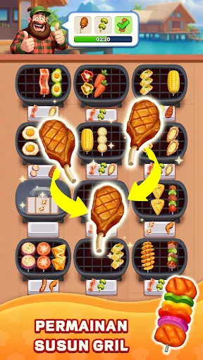 Grill Match - Isih Makanan | Permainan | XWorld