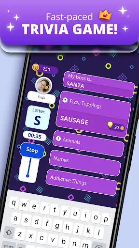 Stop 2 - Word Trivia Game | Games | XWorld