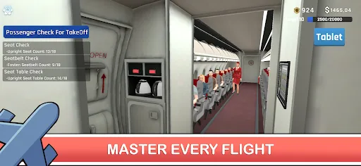 Cabin Crew Simulator | Permainan | XWorld