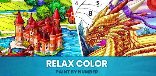 Relax Color - Paint by Number | Games | XWorld