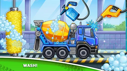 Kids truck games Build a house | Games | XWorld