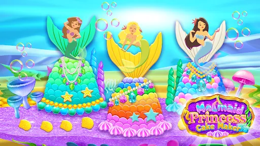 Mermaid Glitter Cake Maker | Permainan | XWorld Mermaid Glitter Cake Maker | Permainan | XWorld