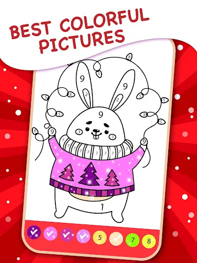 Kids Christmas Coloring Book | เกม | XWorld