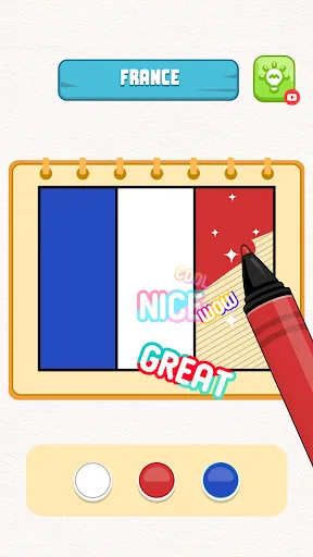 Flag Painting Puzzle | Игры | XWorld