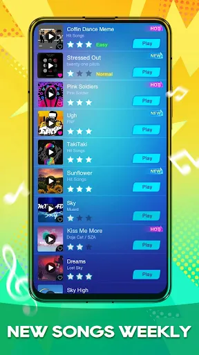 Piano Music Heart: Pop Tiles | Games | XWorld