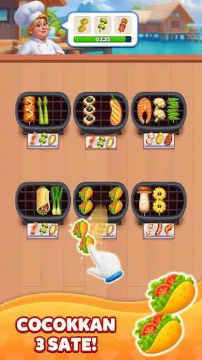 Grill Match - Sortir Makanan | Permainan | XWorld
