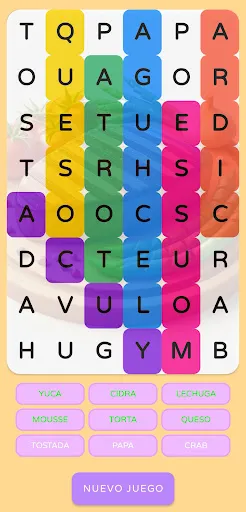 Word Search: Food | Permainan | XWorld