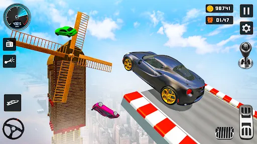 รถแข่งโลดโผน :Crazy Car Stunts | เกม | XWorld