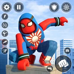 XWorld | Spiderblox Hero Rope Fighter