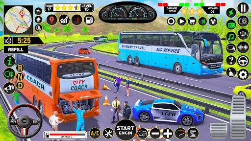 Urban Coach Bus Driving Games | 游戏 | XWorld