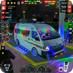 XWorld | Game Pengemudi Van Kota 3d