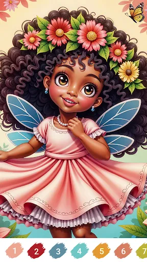 Melanin Poppin Color by Number | Игры | XWorld