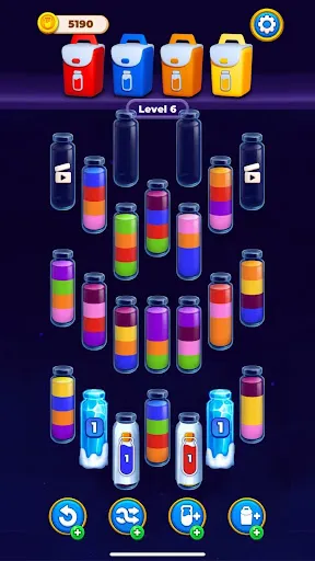 Chaos Drink Sort | Игры | XWorld