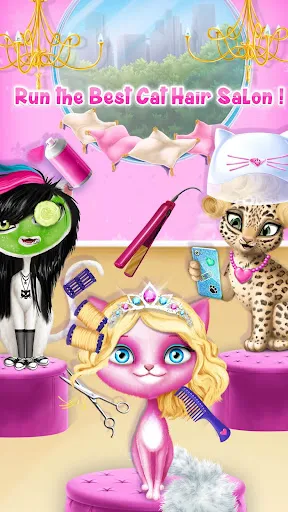 Cat Hair Salon Birthday Party | Игры | XWorld