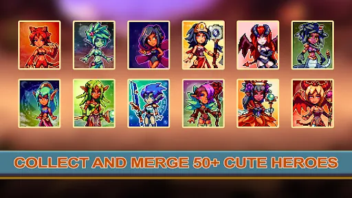 Idle Pixel Heroes: Idle Merger | เกม | XWorld