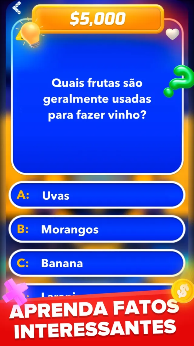 Milionário - Quiz Jogo Offline | Jogos | XWorld