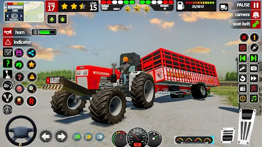 Indian Tractor Farming 3D Game | 游戏 | XWorld