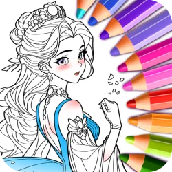 XWorld | Jogo da Princesa: Colorir