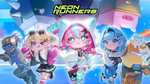 Neon Runners: Craft & Dash | juego | XWorld
