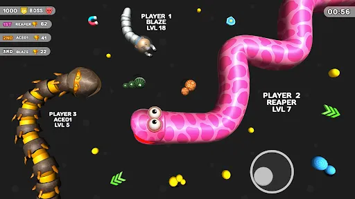 Worms .io Hungry Game | Jogos | XWorld