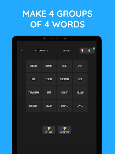 Connections Game: Word Match | Games | XWorld