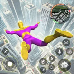 XWorld | Super Rope Hero: Flying City