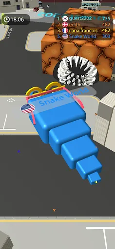 Snake World io - Snake io Game | Permainan | XWorld