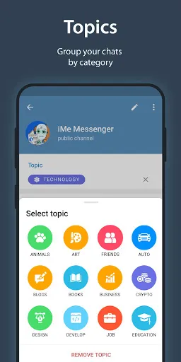 iMe: AI Messenger cho Telegram | 游戏 | XWorld