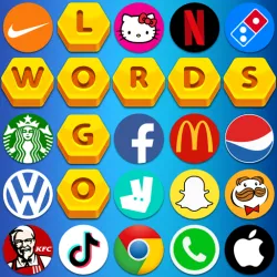 XWorld | Logo Words - Connect letters