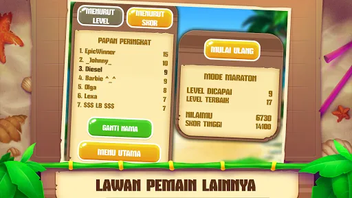 Onet Paradise: pasangan | Permainan | XWorld