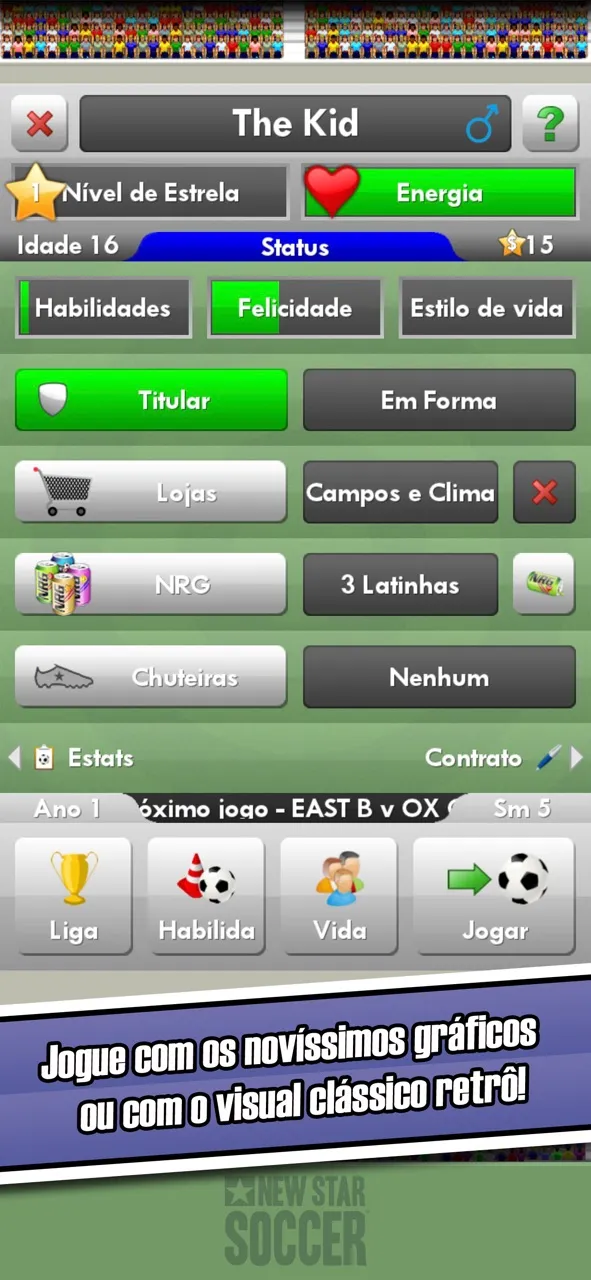 New Star Futebol | Jogos | XWorld