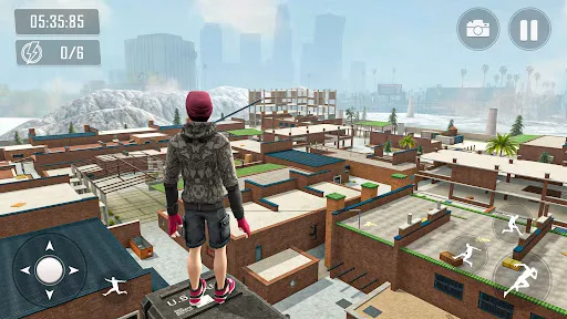 Going Up Parkour Game: Rooftop | Games | XWorld