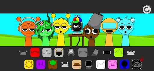 Sprunks Mod Horror Sprunki | Permainan | XWorld