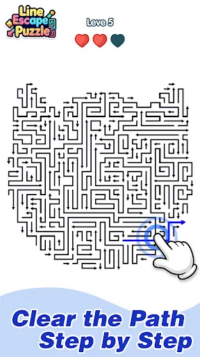 Line Escape Puzzle | Permainan | XWorld Line Escape Puzzle | Permainan | XWorld