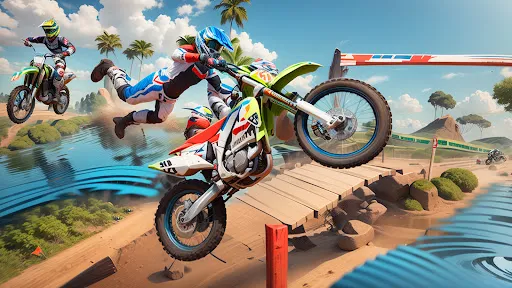 Motocross Bike Racing Game | Игры | XWorld