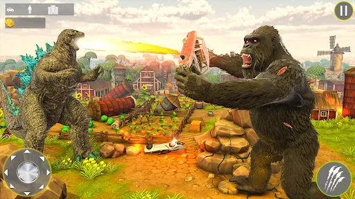 Gorilla king kong vs Godzilla | juego | XWorld