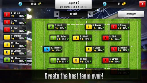 Rugby Manager | Games | XWorld Rugby Manager | Games | XWorld