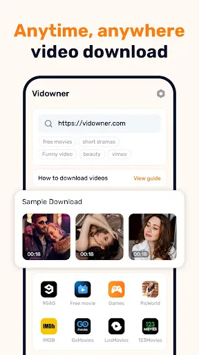 Vidowner-Video Downloader | Permainan | XWorld
