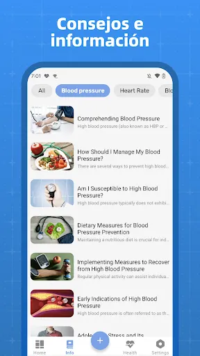 Blood Pressure Tracker | juego | XWorld