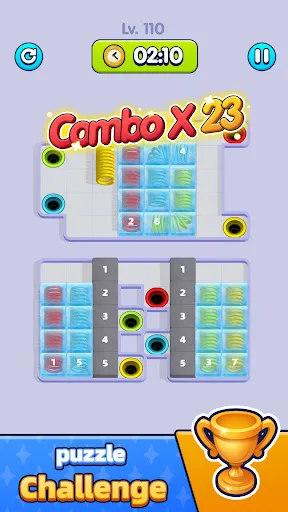 Spring Slide - Color Sort Game | Jogos | XWorld