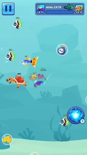 Ocean Club-Fish Fight | Permainan | XWorld