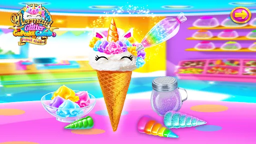 Mermaid Glitter Cupcake Chef | Games | XWorld