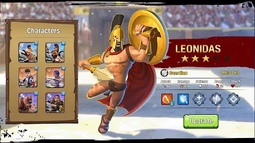 Gladiator Heroes: Pertempuran | Permainan | XWorld