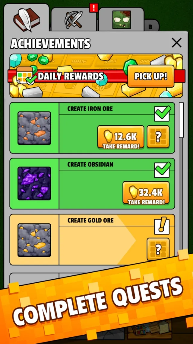Minetap: Merge-Idle RPG | Games | XWorld