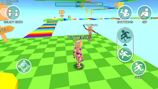 Obby Online Parkour World | Permainan | XWorld