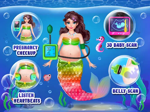 Jogos de bebê Sereia Meninas | Jogos | XWorld