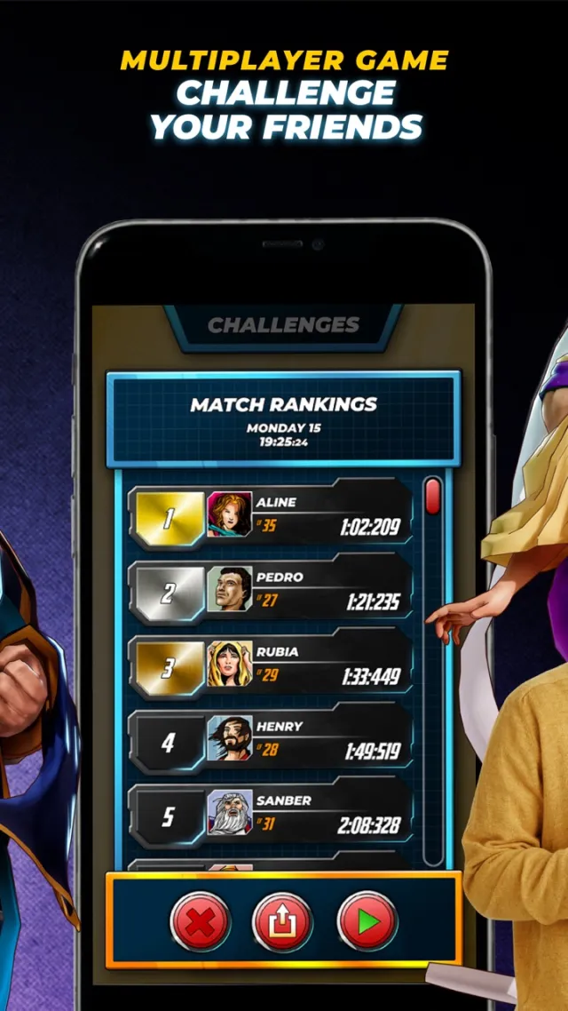 Bible Trivia Game: Heroes | Permainan | XWorld