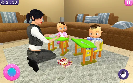 simulator bayi kembar nyata 3d | Permainan | XWorld